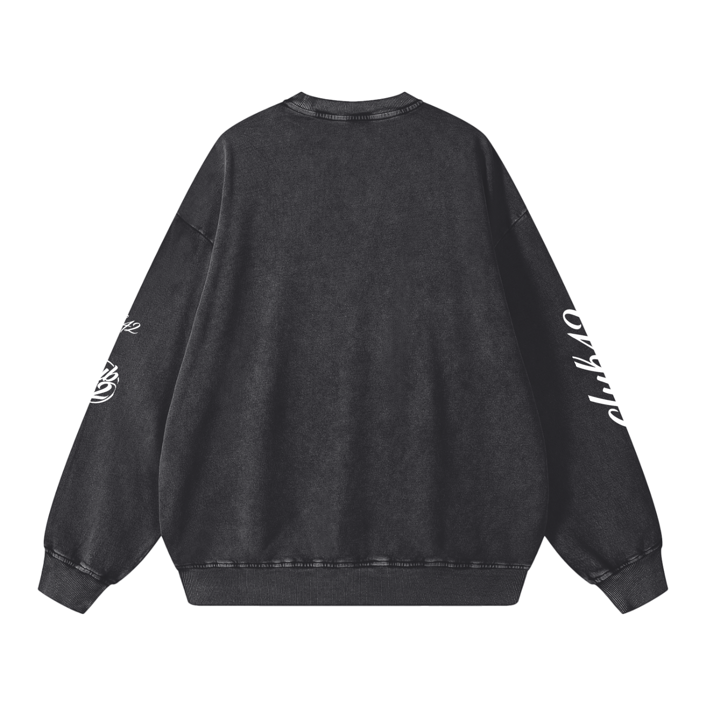 CLUB42 Snow Washed Oversized Sweatshirt