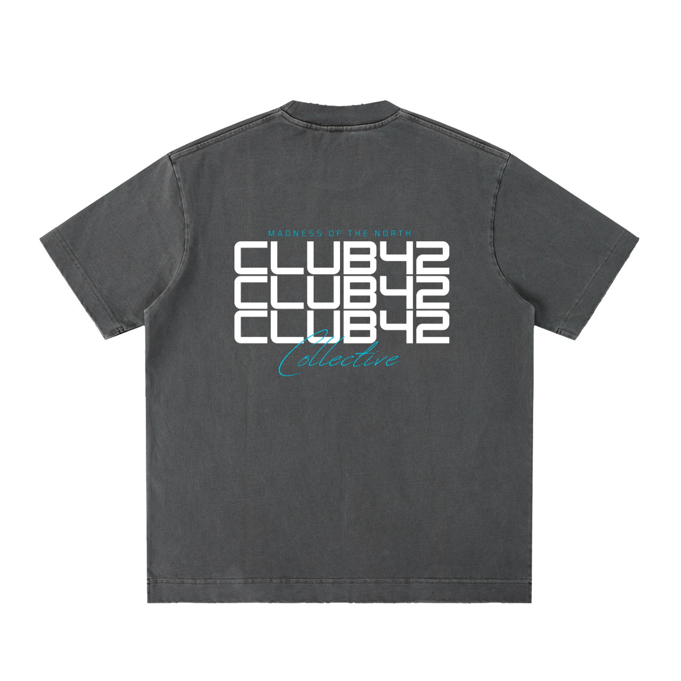 CLUB42 Heavyweight Vintage Distressed T-Shirt