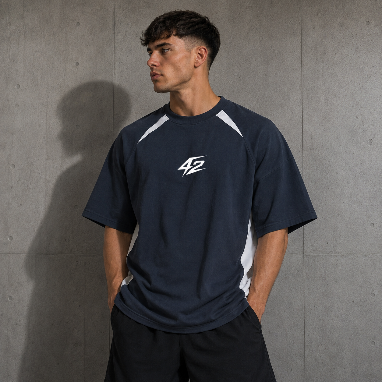 CLUB42 Contrast Panel Pump cover Tee