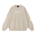 CLUB42 Snow Washed Oversized Sweatshirt