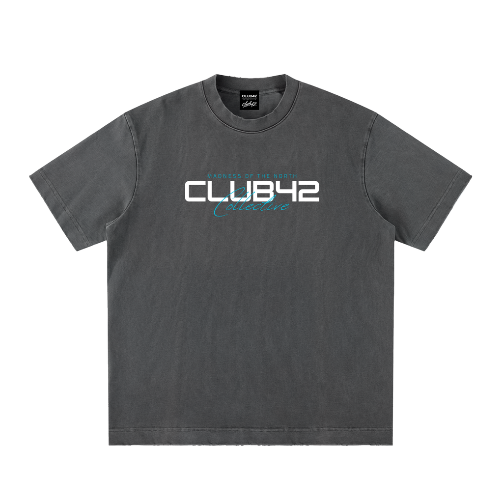 CLUB42 Heavyweight Vintage Distressed T-Shirt