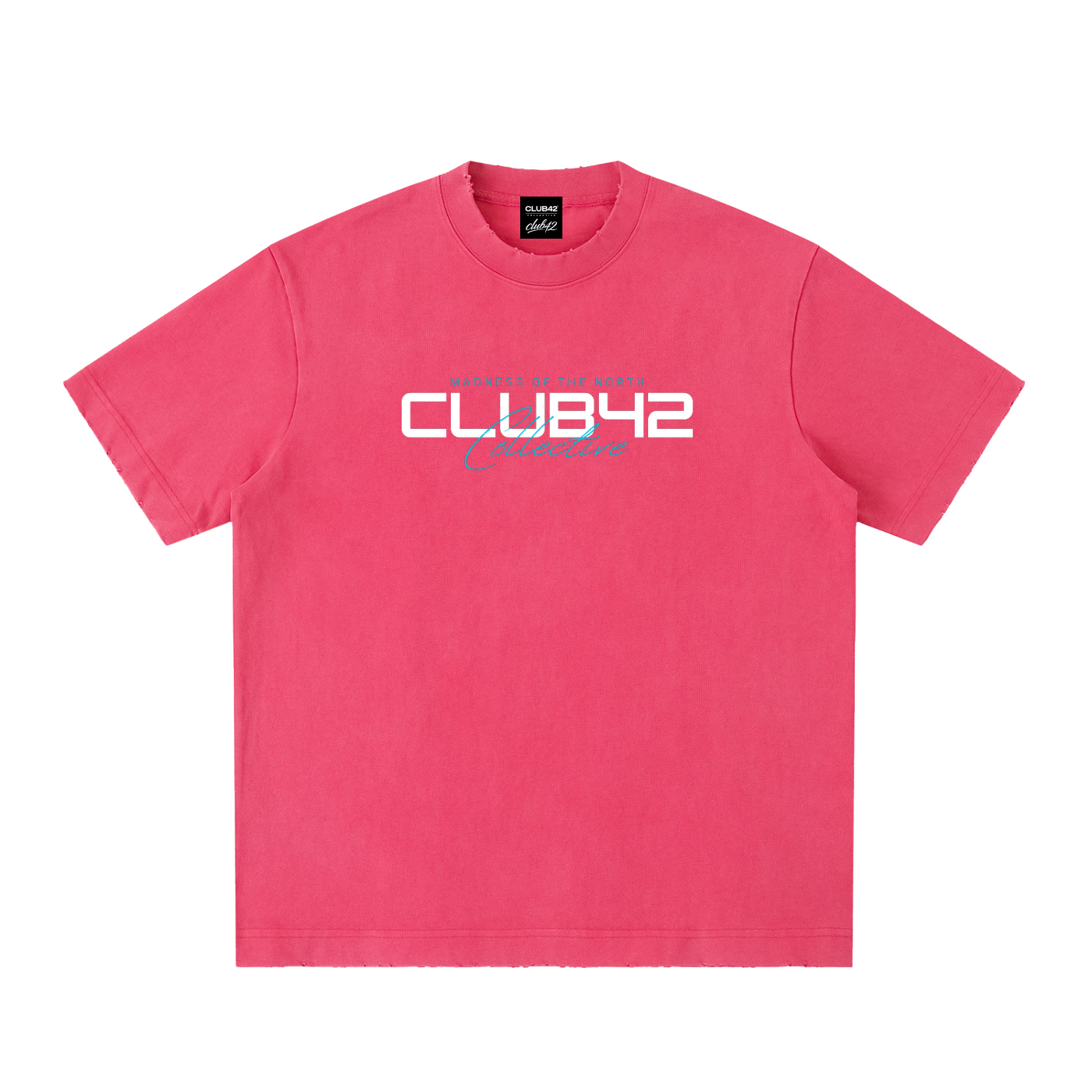 CLUB42 Heavyweight Vintage Distressed T-Shirt